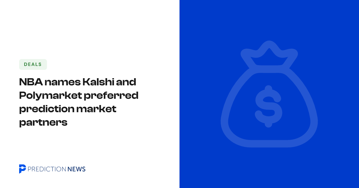 NBA names Kalshi and Polymarket preferred prediction market partners ...