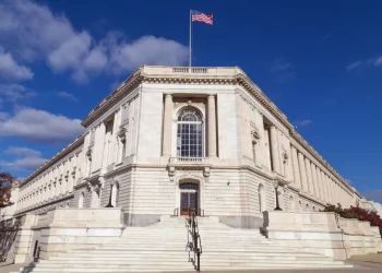 Outside of the Senate building