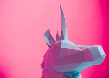 Unicorn stock image representing fintech companies