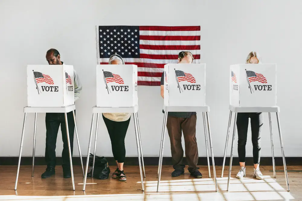 Voting booth