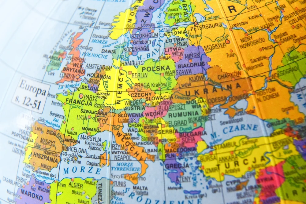 A map of Europe