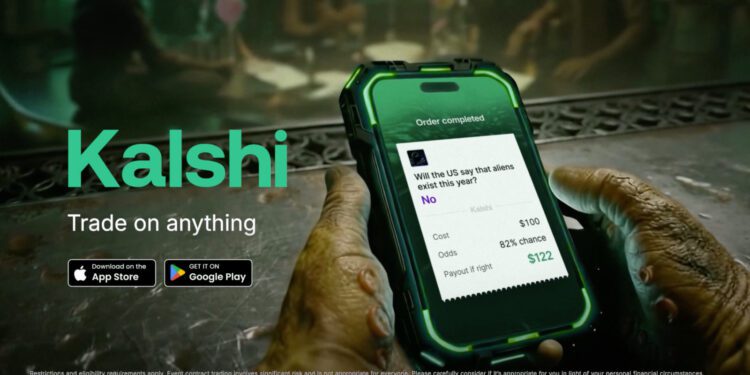 Kalshi AI ad screensho